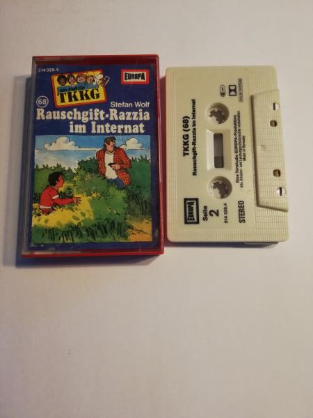 TKKG Folge 68 Rauschgift-Razzia im Internat Grau 514328.4 Europa(Kleines Fenster)